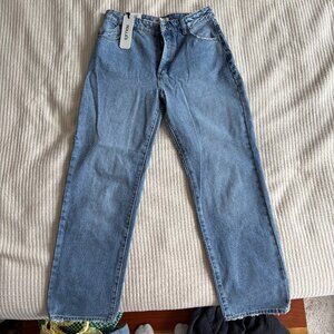 NWT Rolla's Classic Straight Ankle Kelly Jeans Size 26
